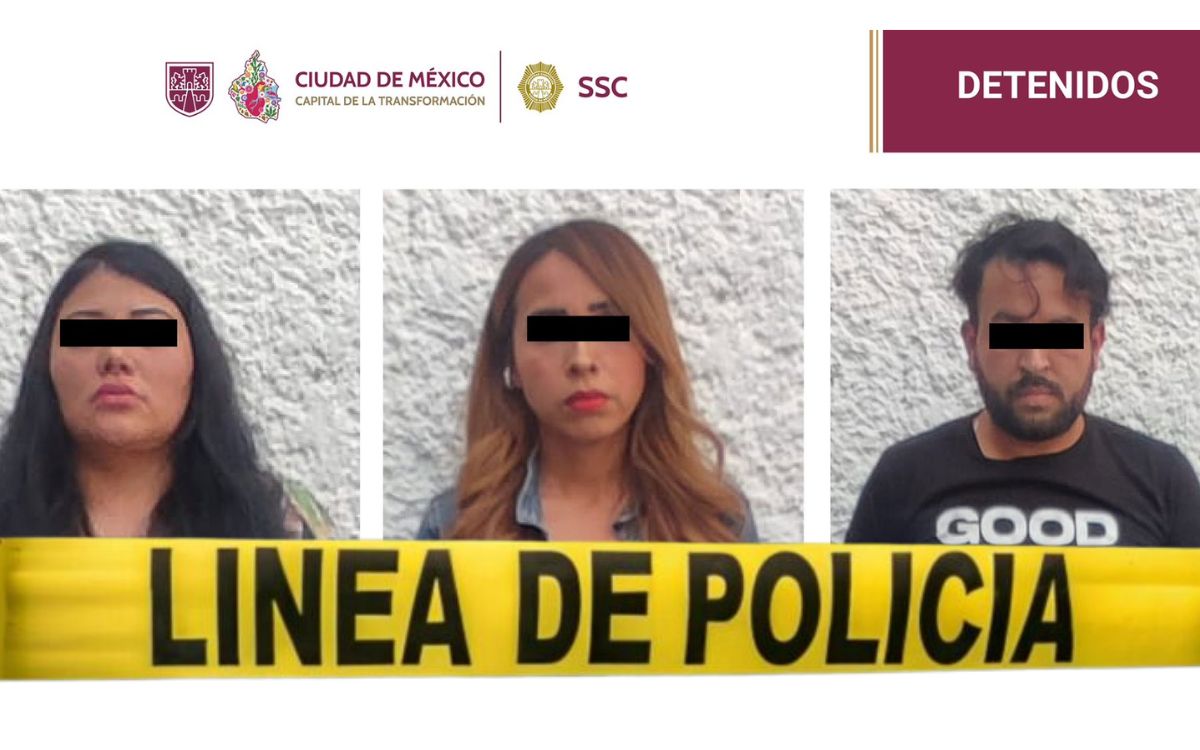 CDMX | Detienen a 2 mujeres y 1 hombre por extorsionar a dueño de tacos Ruben's