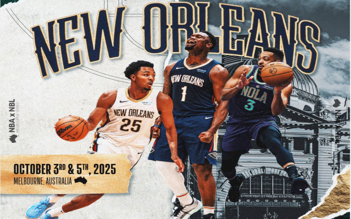 Desembarca NBA en Australia con New Orleans Pelicans