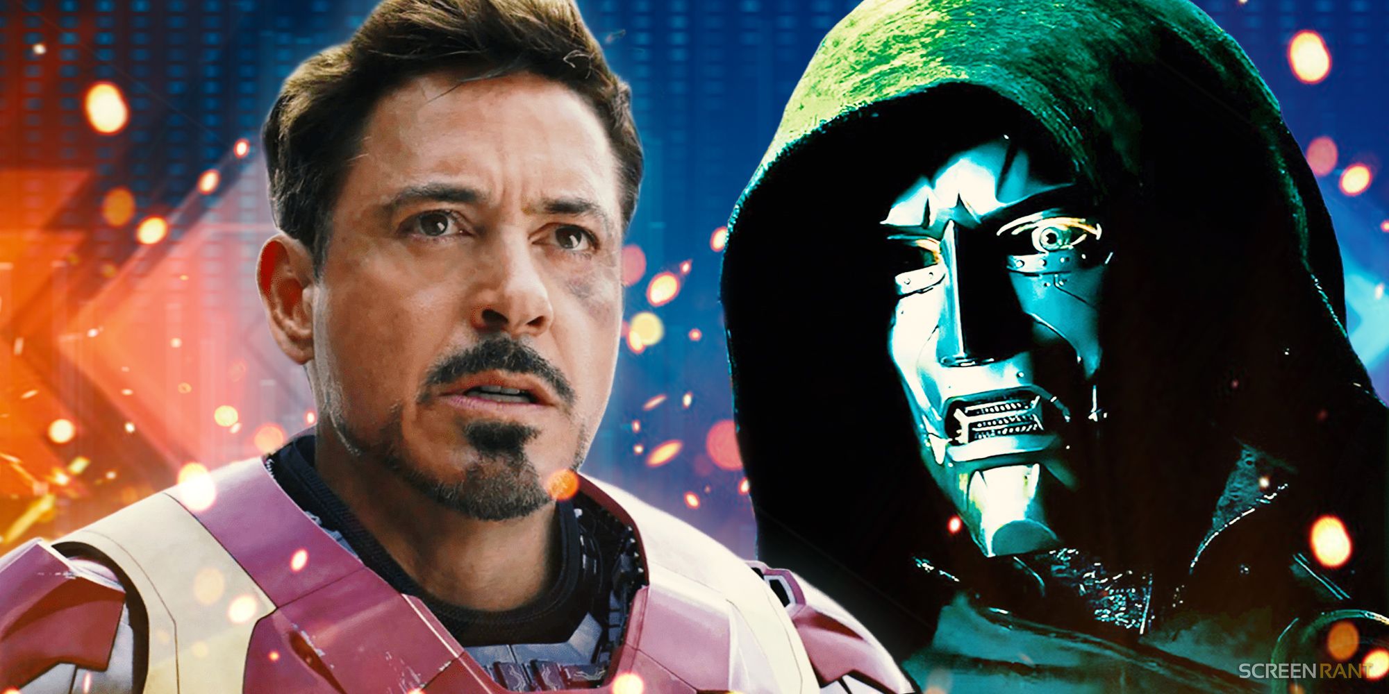 Doctor Doom de Robert Downey Jr. se enfrenta a la muerte de Iron Man en el MCU a través de Avengers realistas: póster conceptual de Doomsday