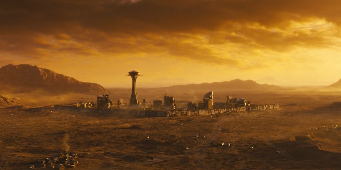 El paisaje de New Vegas del final de la temporada 1 de Fallout