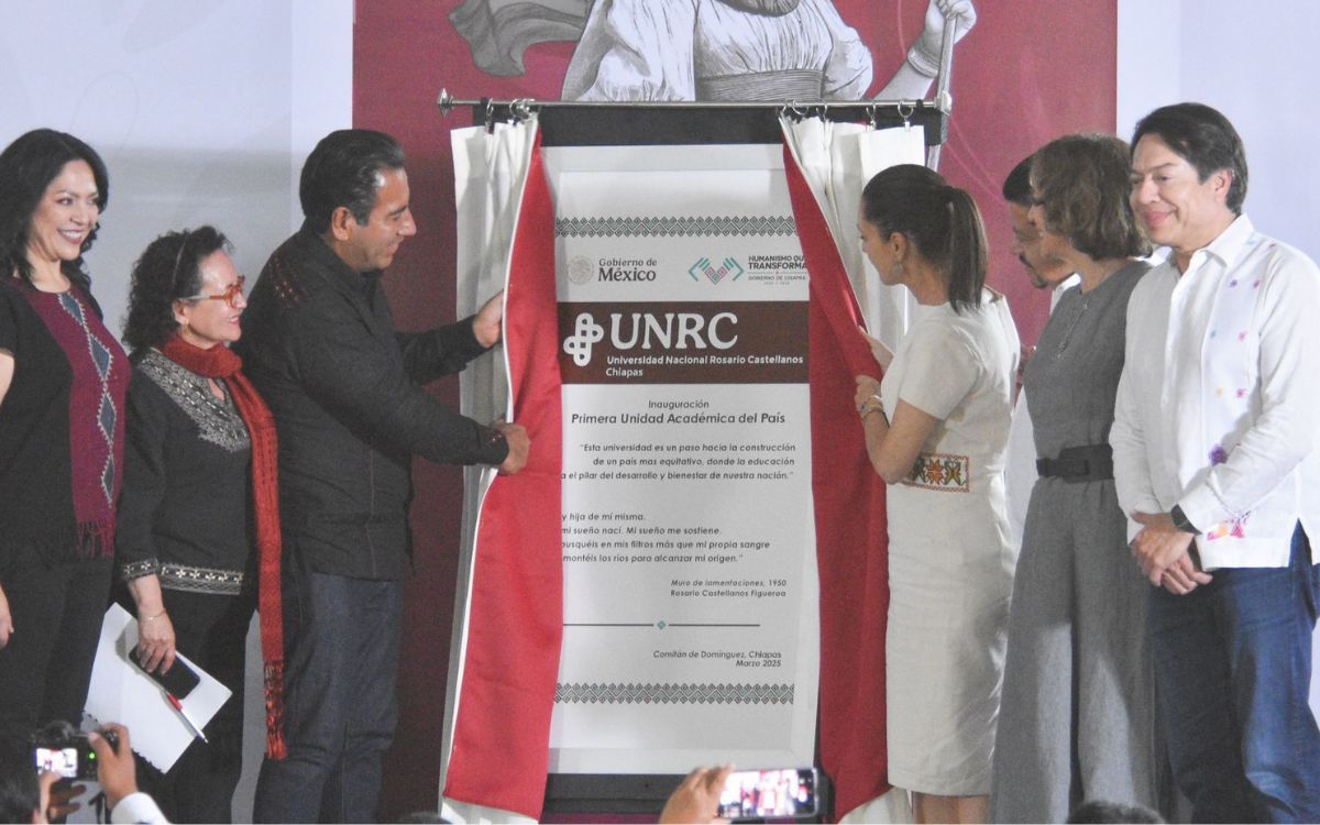 Inauguran la primer Universidad Rosario Castellanos fuera de CDMX