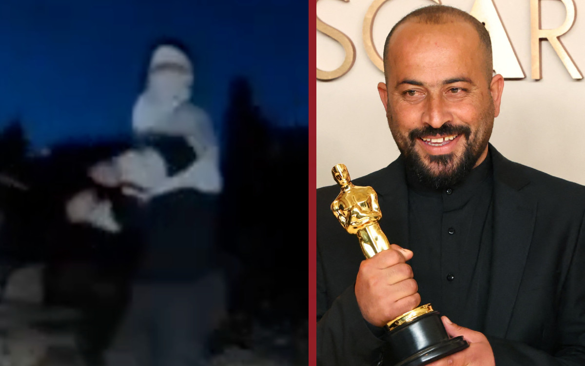 Israelíes golpean al cineasta palestino Hamdan Ballal, ganador del Oscar