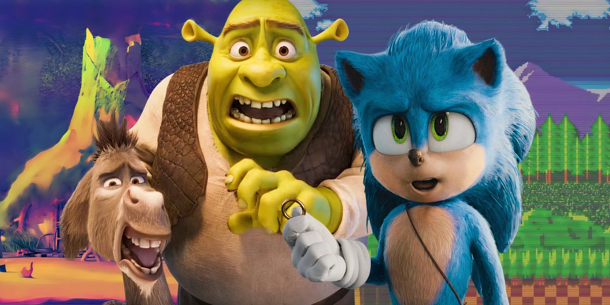 La cuenta oficial de Tiktok de la película de Sonic interviene en la reacción de rediseño de Shrek 5 con el consejo más perfecto