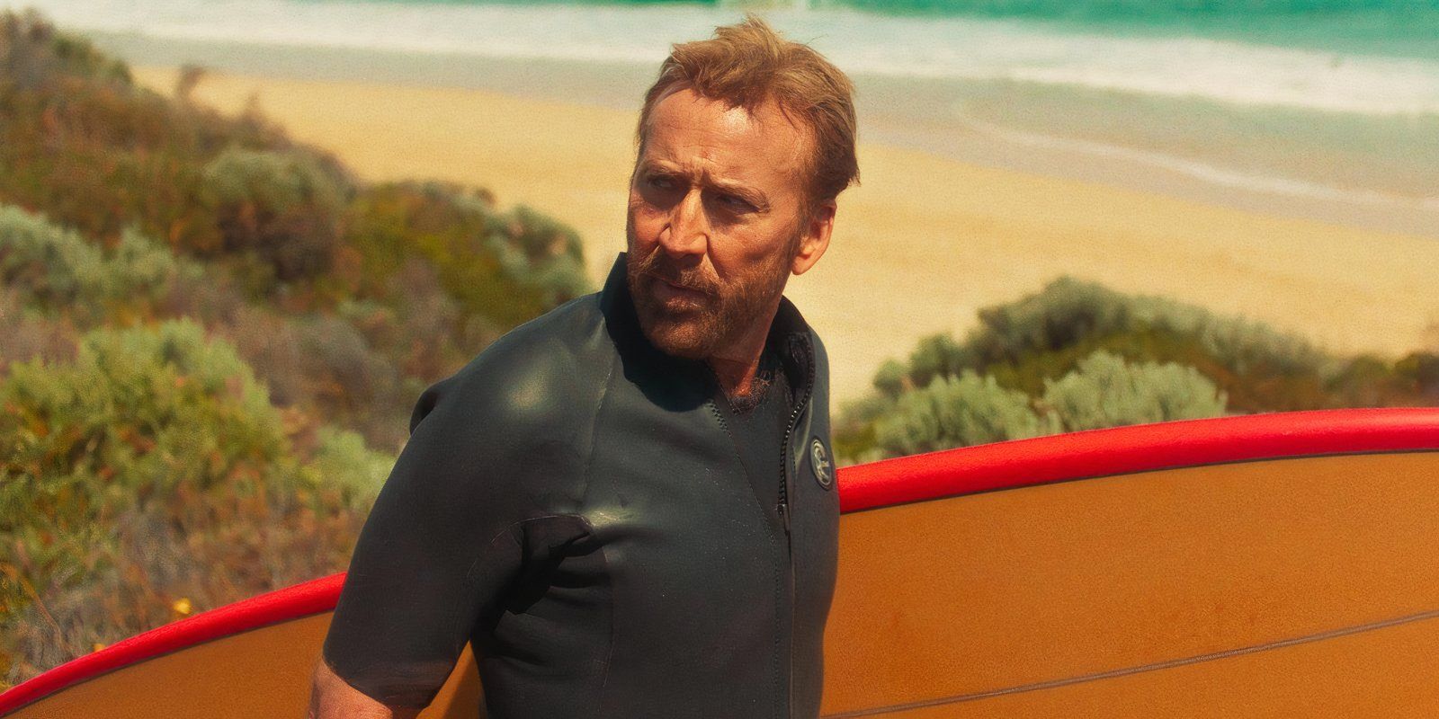 La revisión del surfista: el rendimiento inductor de ansiedad de Nicolas Cage es el de un hombre en el borde en el thriller de quema lenta que no es lo que parece