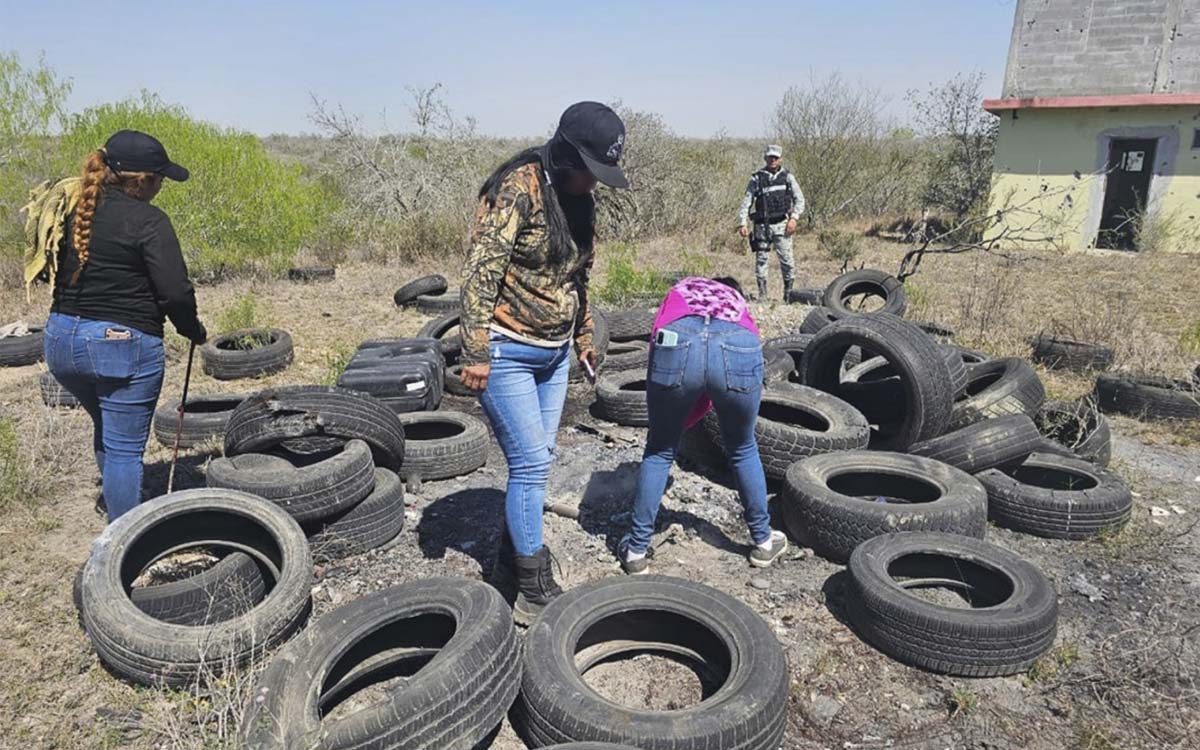 Localizan restos calcinados en otro posible campo de exterminio en Tamaulipas