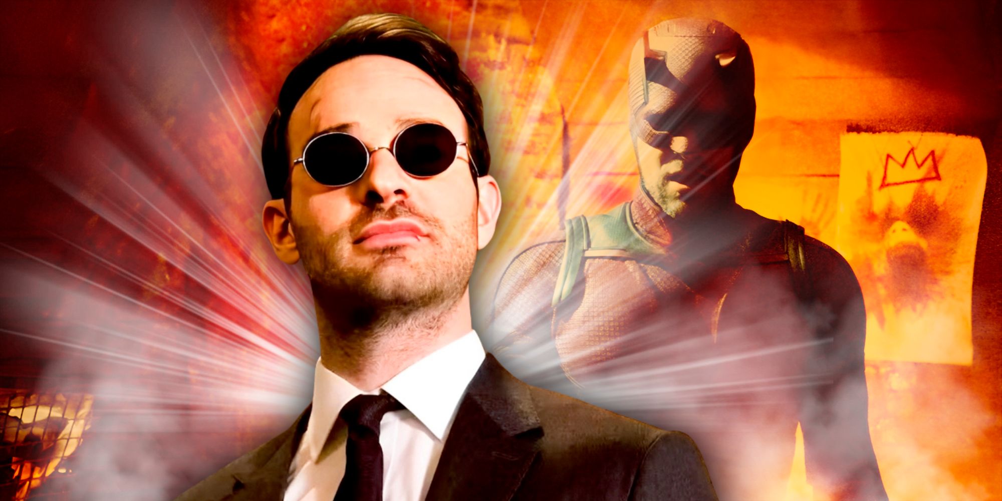 No puedo creer que me haya perdido el detalle más sobre el Daredevil: Nacido de nuevo la escena cuando Matt Murdock usa su audiencia intensificada por primera vez