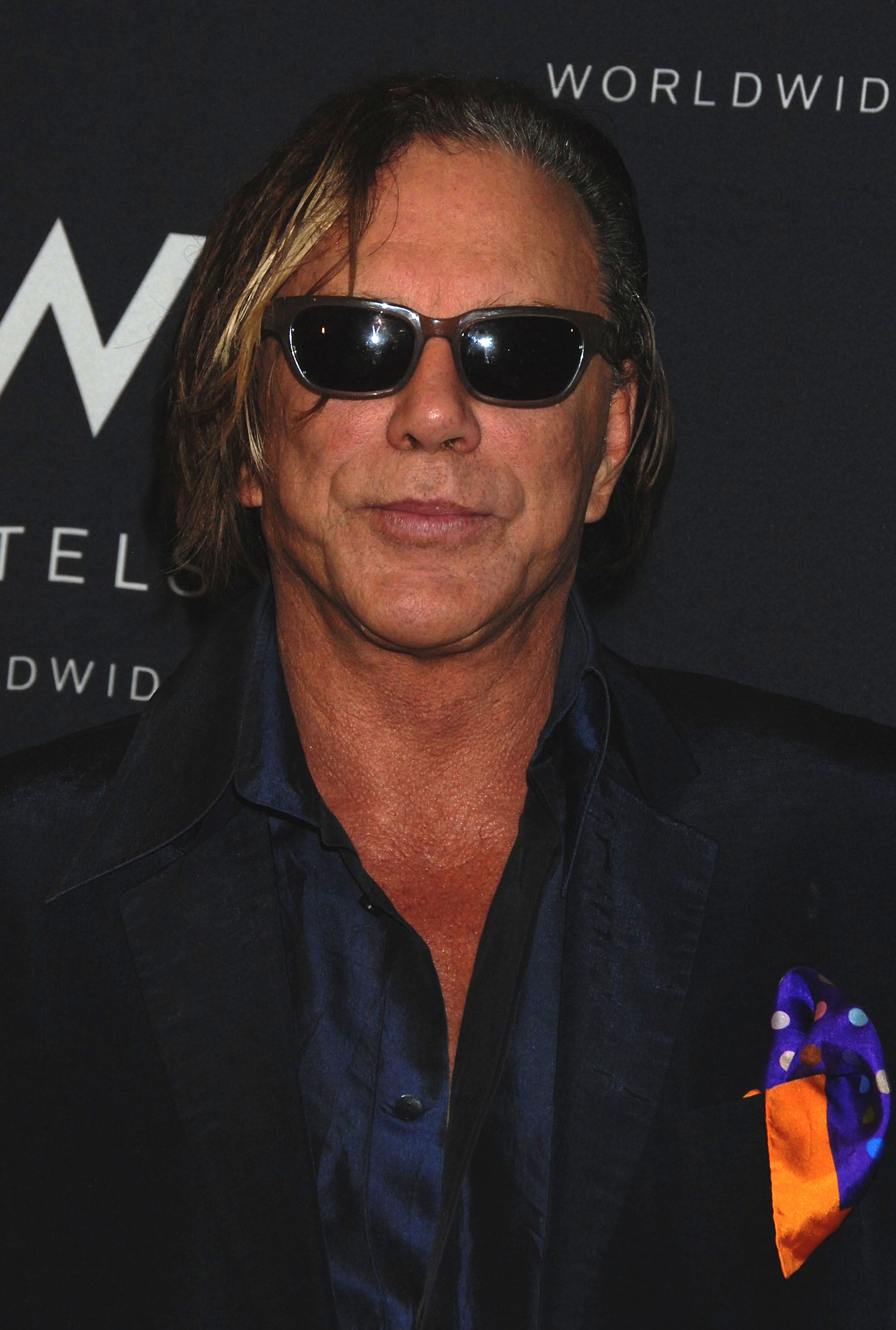 Tiro en la cabeza de Mickey Rourke
