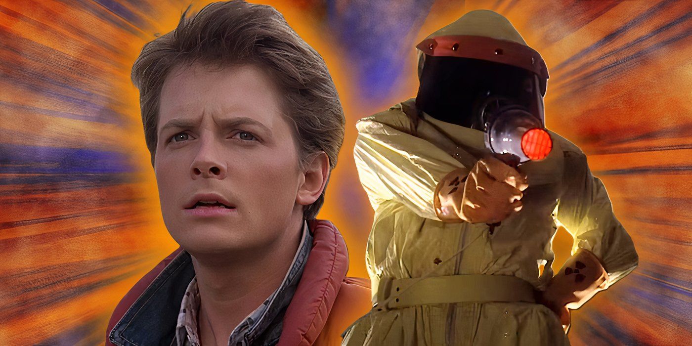 ¿De dónde vino el secador de cabello de Marty McFly en el futuro?