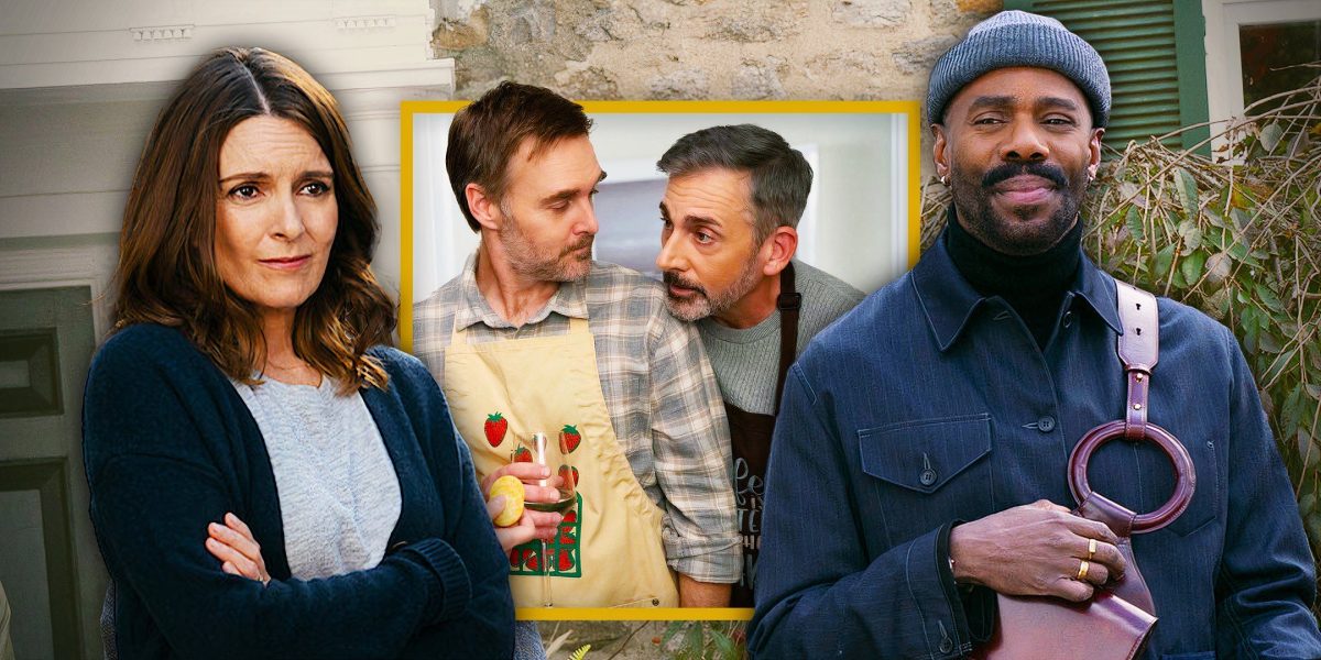 El elenco y creadores de Four Seasons desglosan la nueva comedia de Tina Fey sobre "El arenoso de cómo interactúan las parejas"