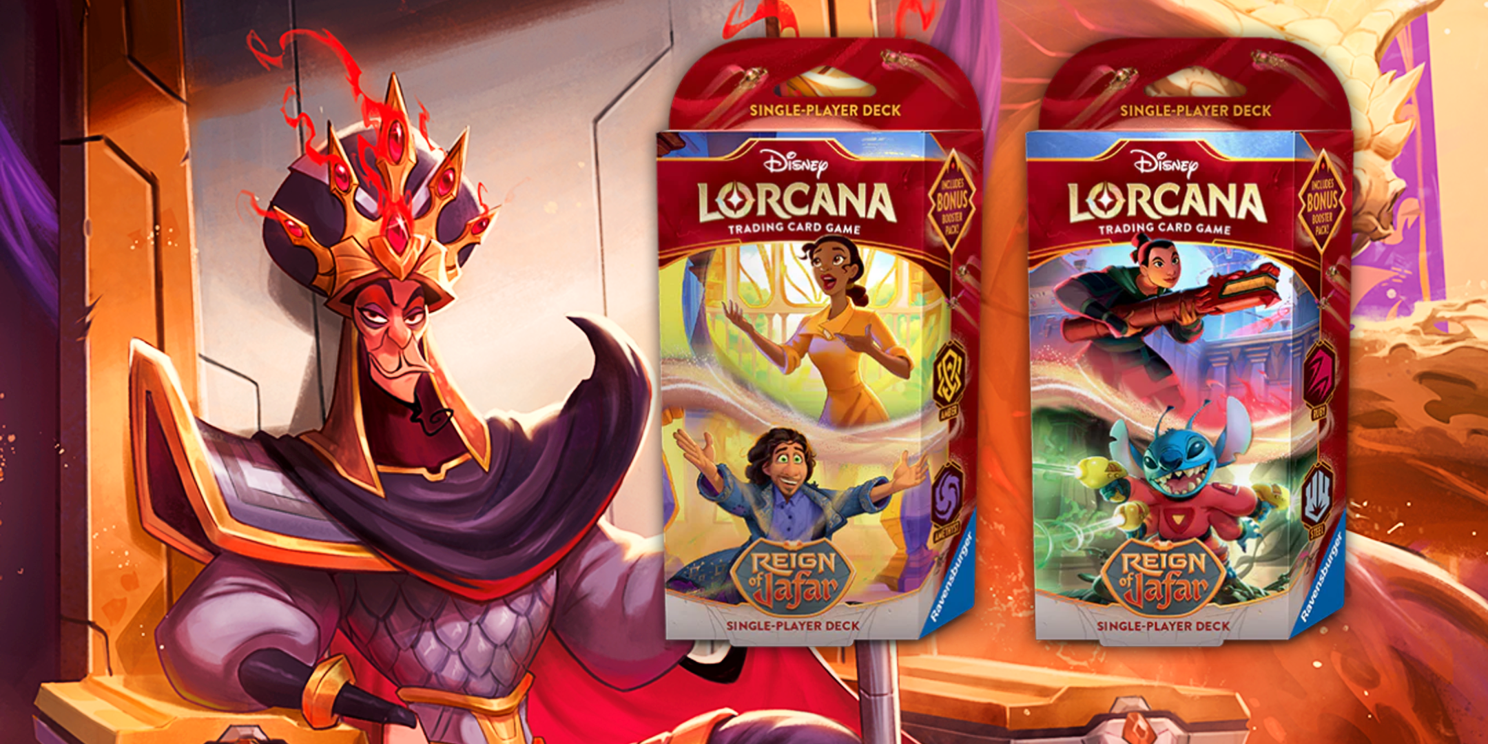 Disney Lorcana: Reign of Jafar Starter Decks Review – Speed, Fuerza y ​​canciones