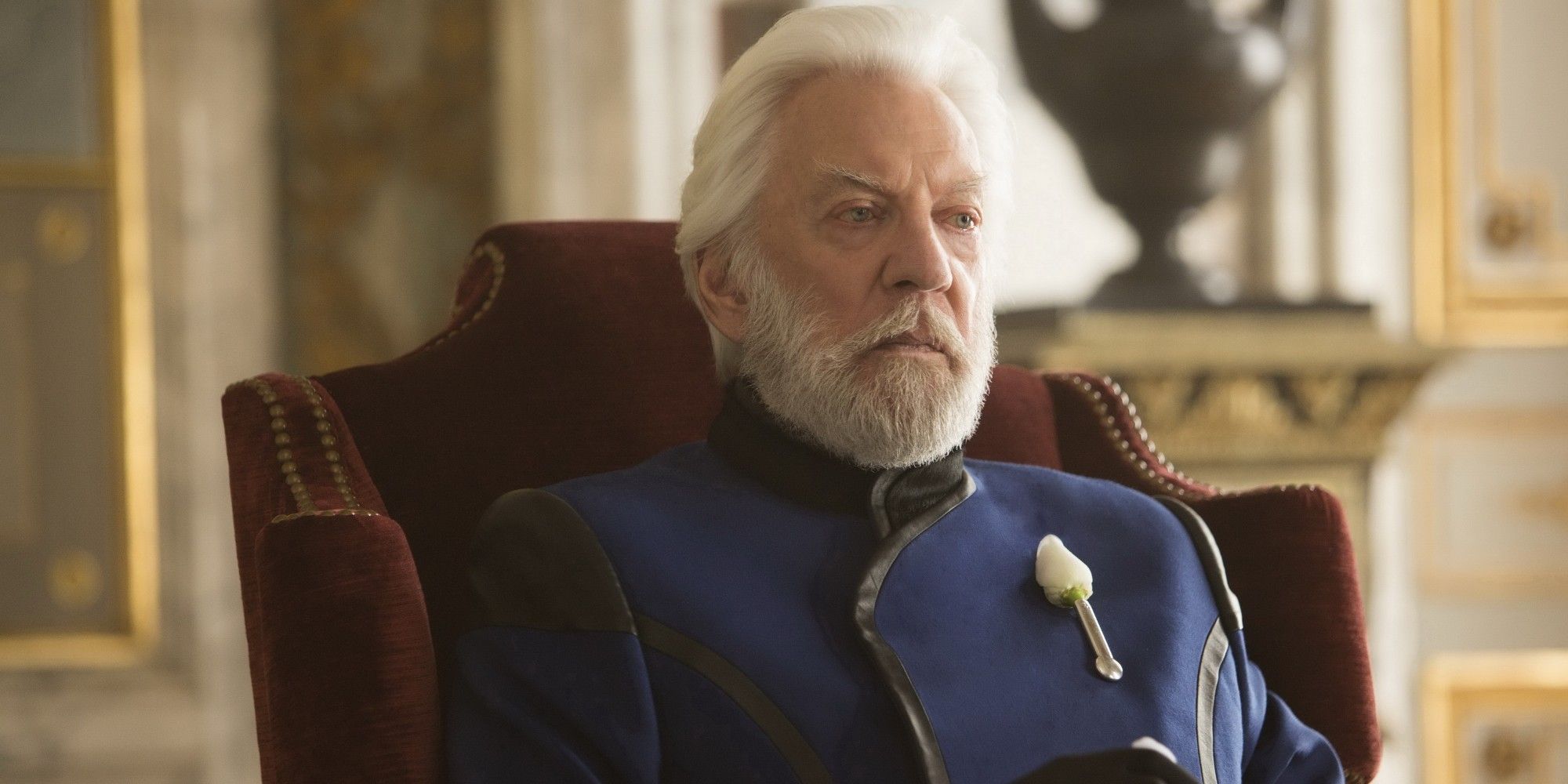 El presidente de la nieve del presidente de los Juegos del Hambre es un triste recordatorio de Donald Sutherland