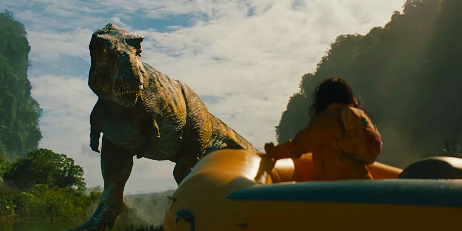 Jurassic World Rebirth Trailer revela el mejor aspecto hasta el nuevo y aterrador dinosaurio de la franquicia (y promete mucha acción T-Rex)