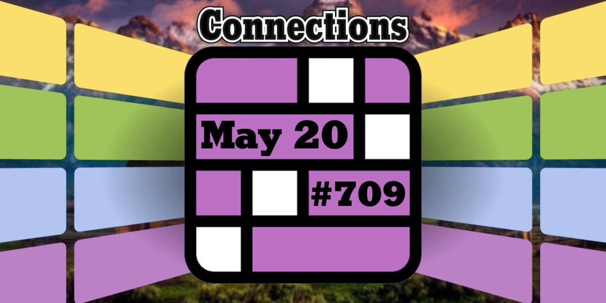 Las conexiones de hoy sugeren y respuestas para el 20 de mayo de 2025 (rompecabezas #709)