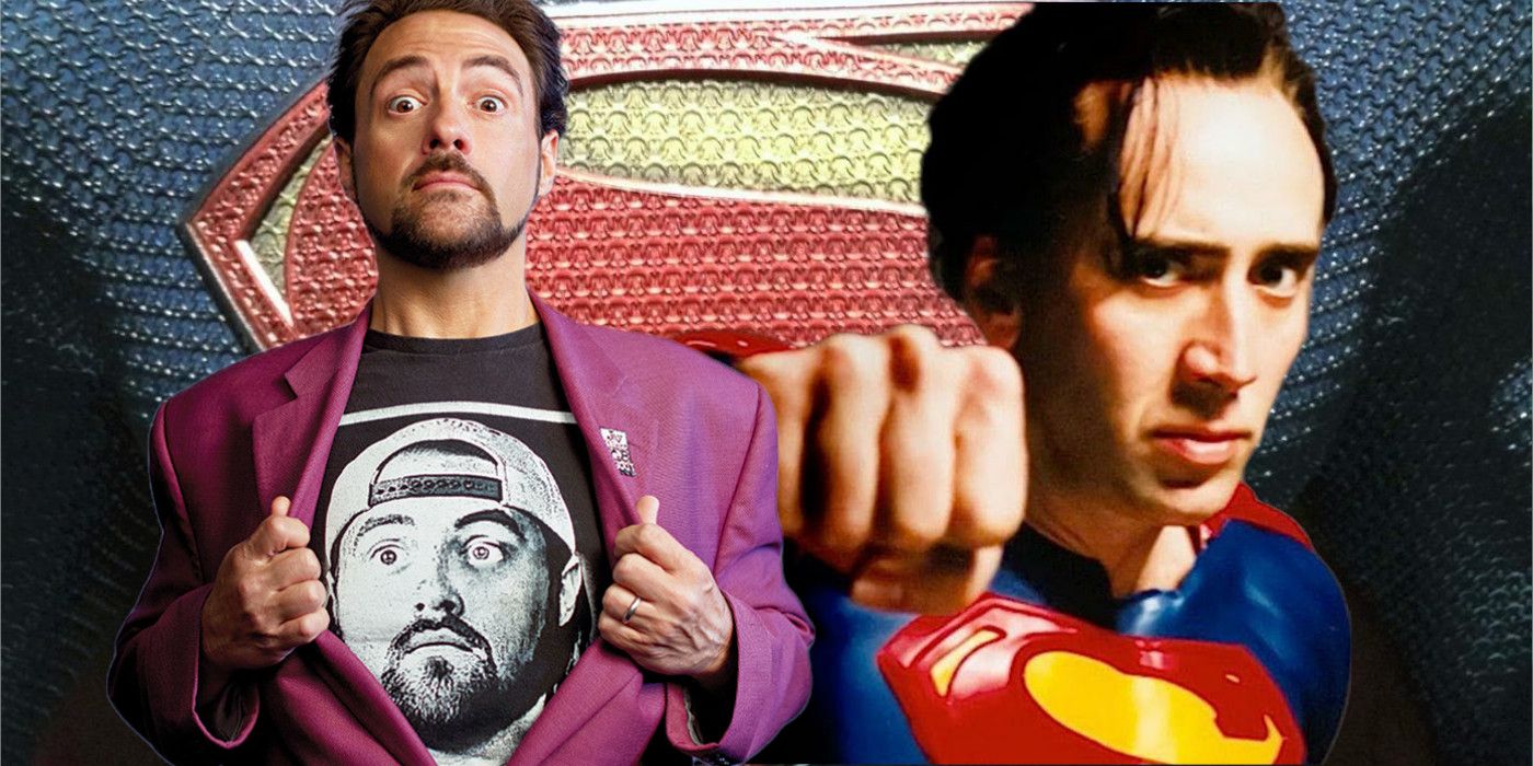 Kevin Smith se dirige a escribir la película Nicolas Cage Cage Superman y revela que Robert Rodríguez casi dirigió el proyecto DC