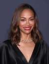 Tiro en la cabeza de Zoe Saldana en los premios Kering Women in Motion de 2024