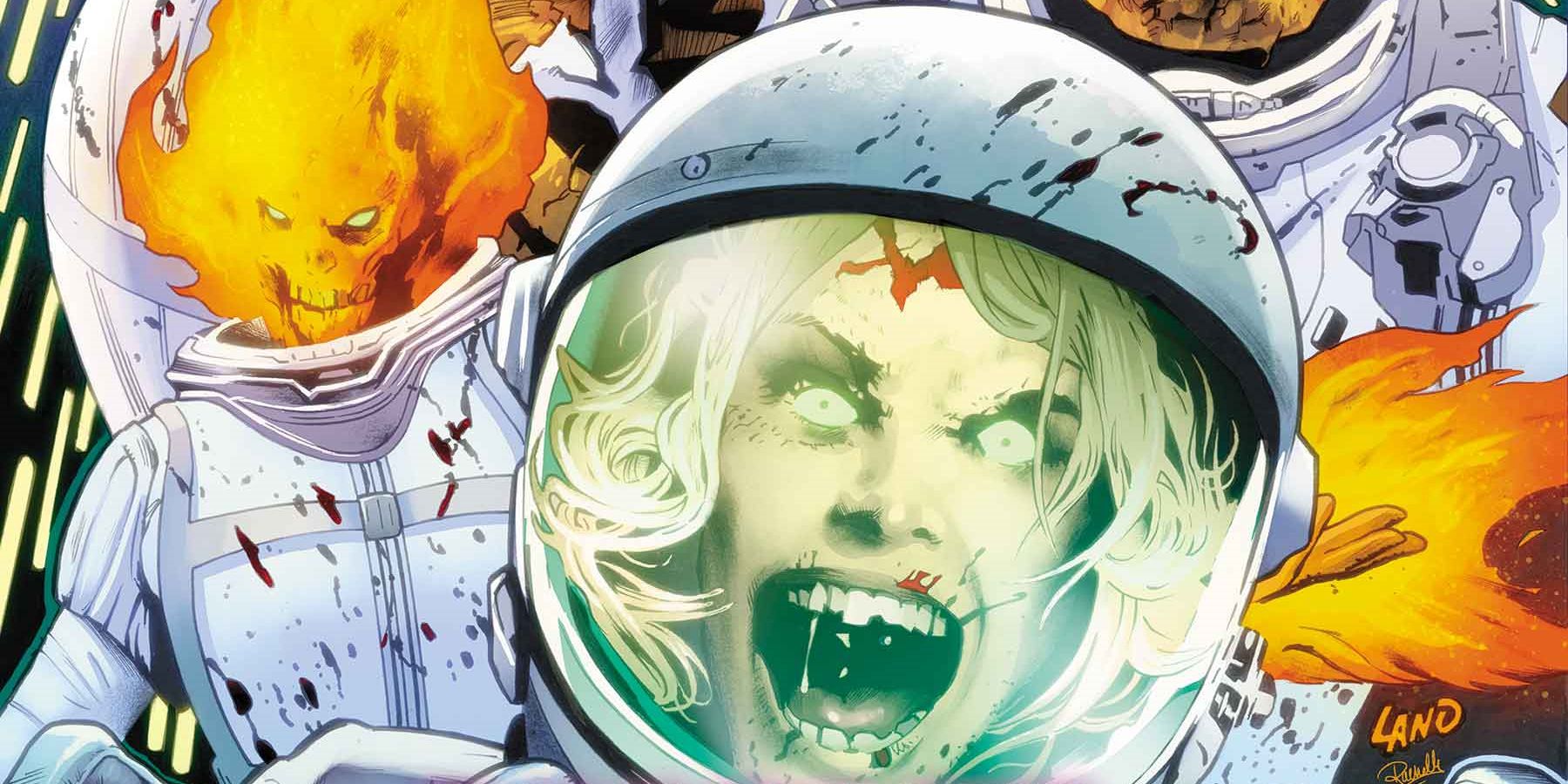Fantastic Four consigue cambios de imagen horribles en la nueva serie Marvel Zombies, solo para adultos.