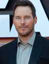 Molchado en la cabeza de Chris Pratt en el evento de Gala Europea de los Guardianes de la Galaxia de Marvel Studios. Vol 3 ' 