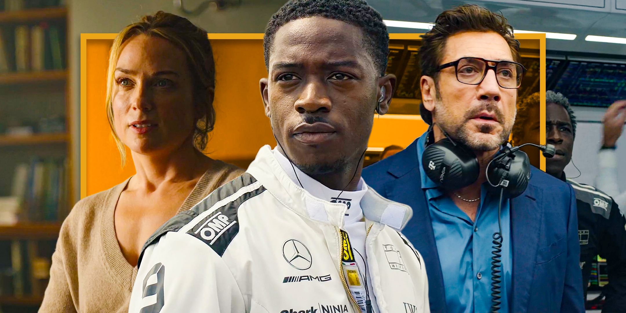 “Hicimos muchos ejercicios de cuello”: el secreto para conducir un automóvil F1 revelado por el elenco de la nueva película Brad Pitt