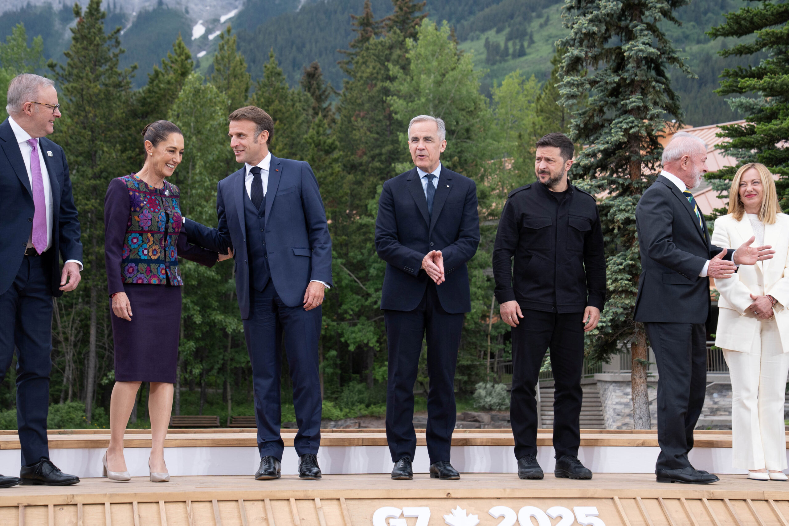 Sheinbaum y su primera cumbre del G7; habla con Lula, Modi…