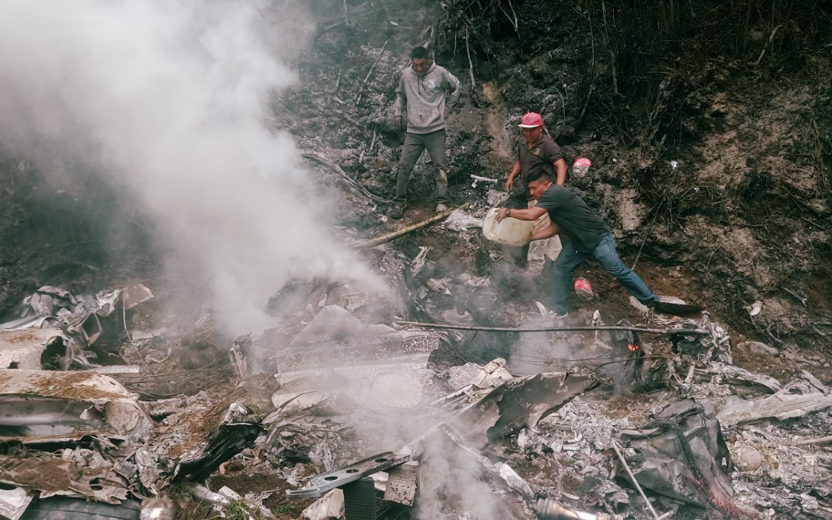 Video | Sheinbaum lamenta desplome de avioneta en Chiapas que dejó 3 personas sin vida