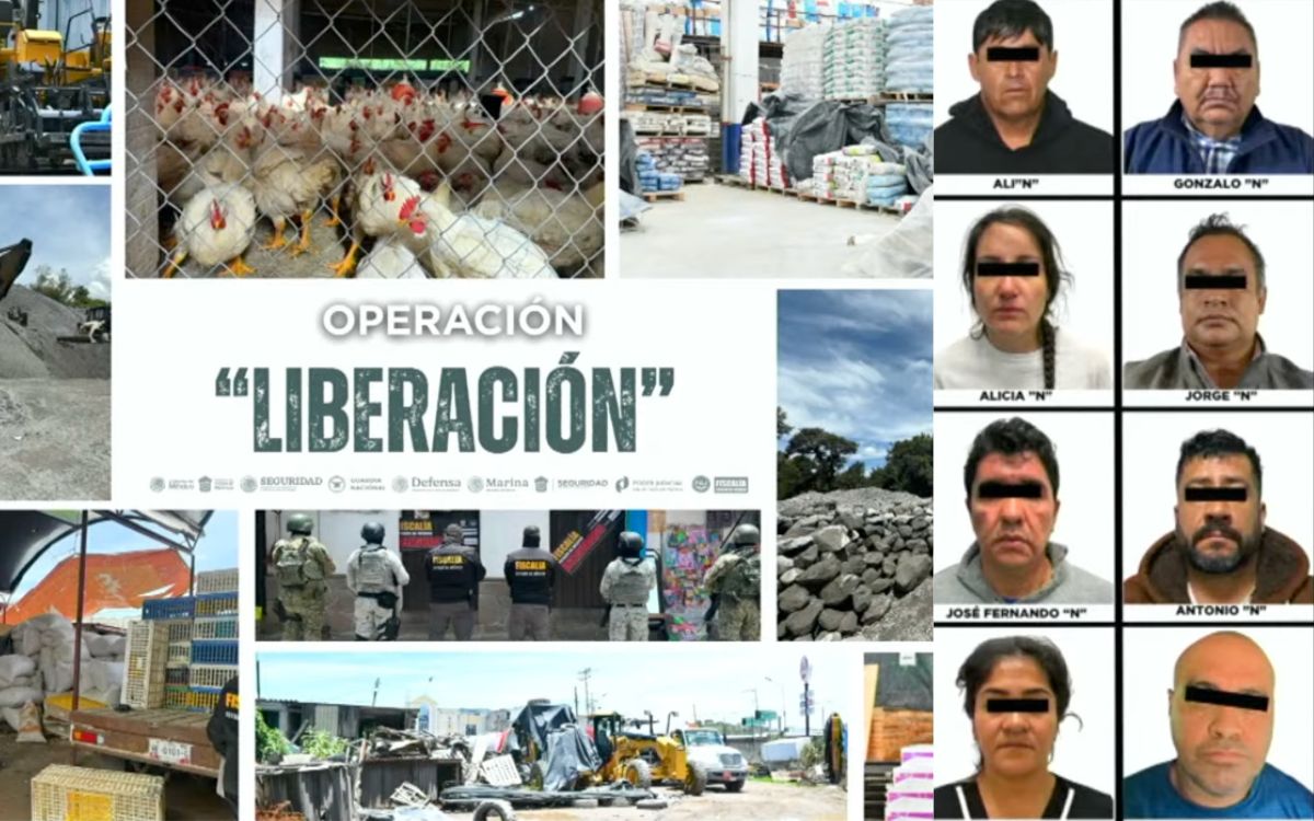 'Operación Liberación': 8 detenciones en operativo con más de dos mil policías y militares, bloqueos y cateos en 14 municipios