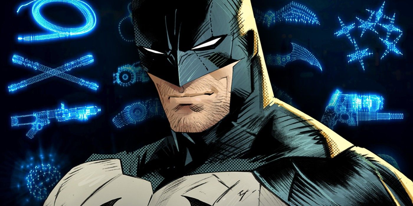 Batman revela cada arma oculta en su cuerpo, y es básicamente medio metal