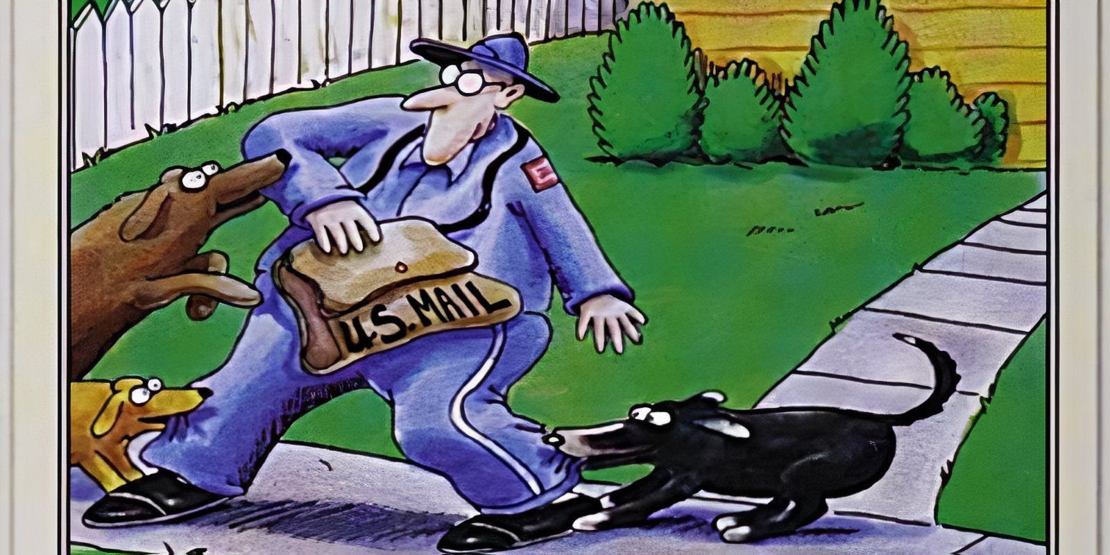 10 cómics laterales que demuestran que los perros y los carteles son enemigos mortales