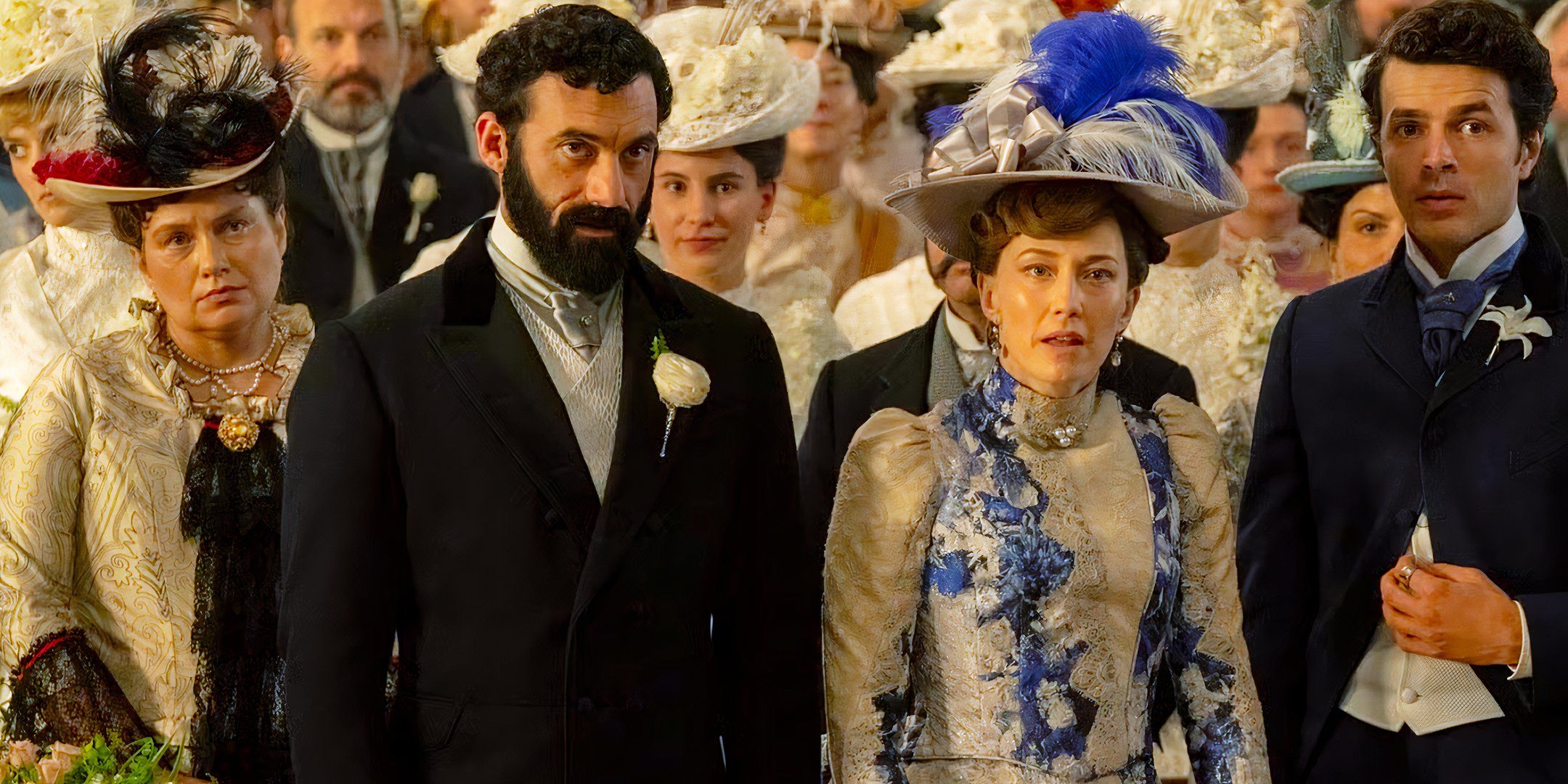 El director de la temporada 3 de Gilded Age desempaca el punto de ruptura del episodio 5 de George y Bertha Russell: “Estamos torturando a nuestra pobre audiencia”