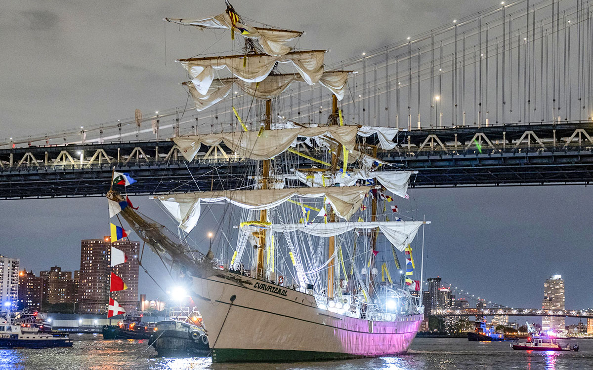 Esta es la cifra millonaria por los daños del buque Cuauhtémoc tras choque en NY