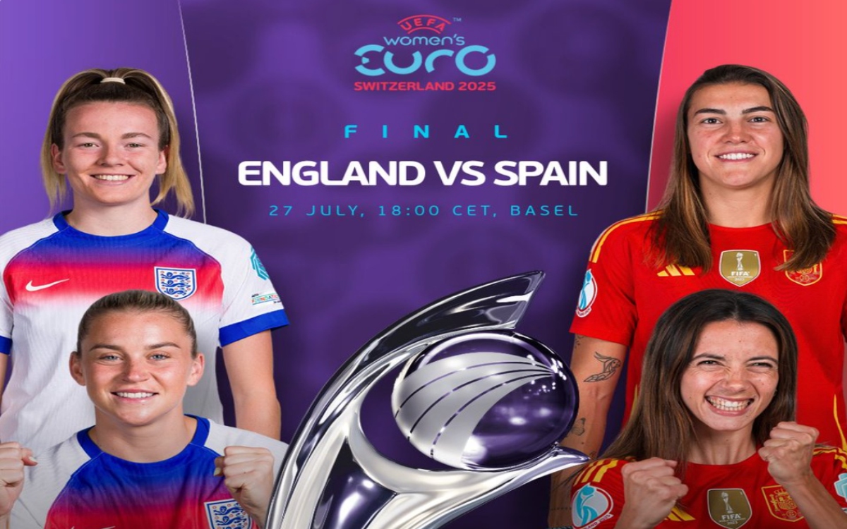 Eurocopa Femenil Suiza 2025: España e Inglaterra se vuelven a medir en una Final | Video