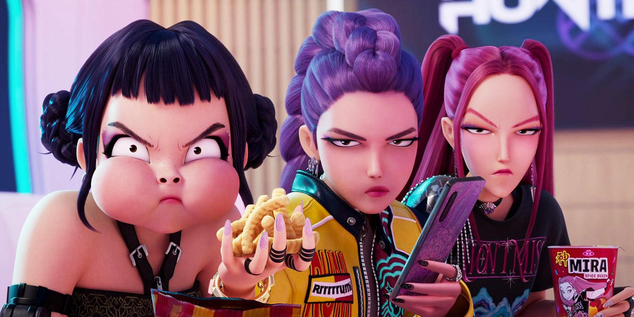 Las edades de Rumi, Zoey y Mira en KPOP Demon Hunters Totalmente detallado por el director