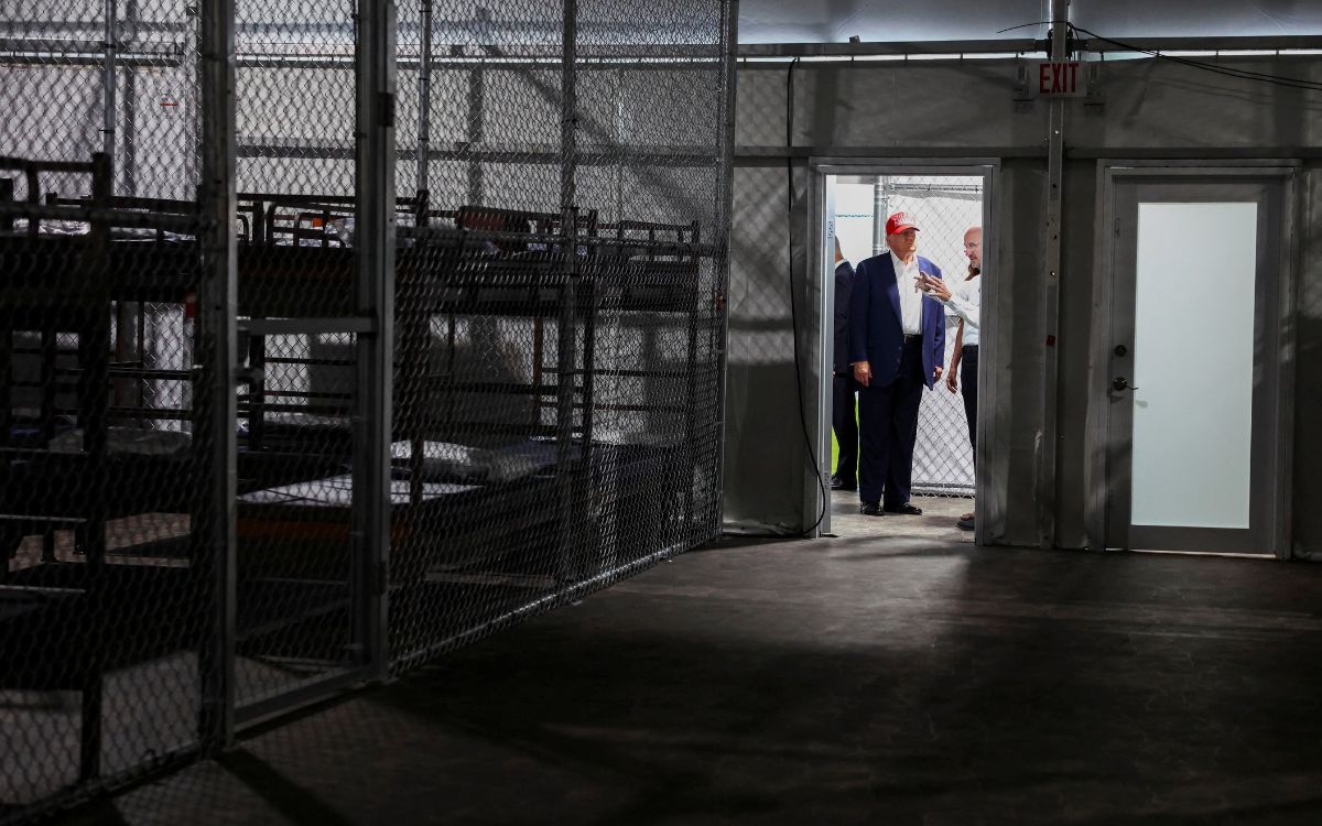 Migrantes describen el infierno dentro de 'Alligator Alcatraz'