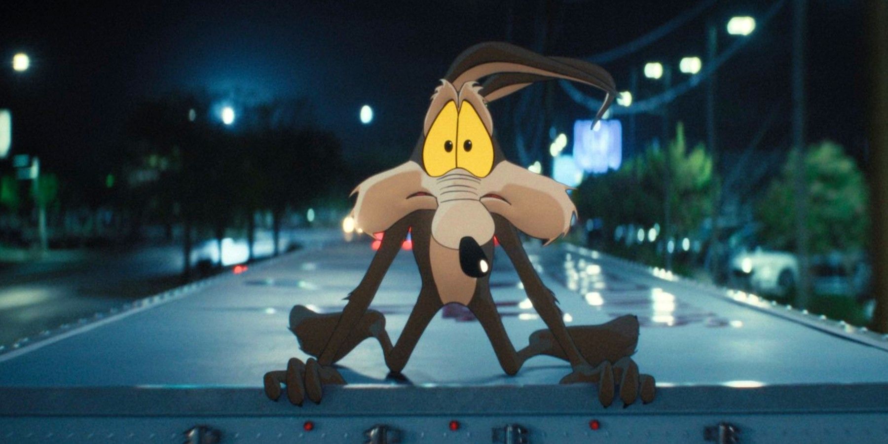 New Coyote vs ACME Las imágenes presenta un personaje icónico de Looney Tunes: "Y no es Chris Pratt"