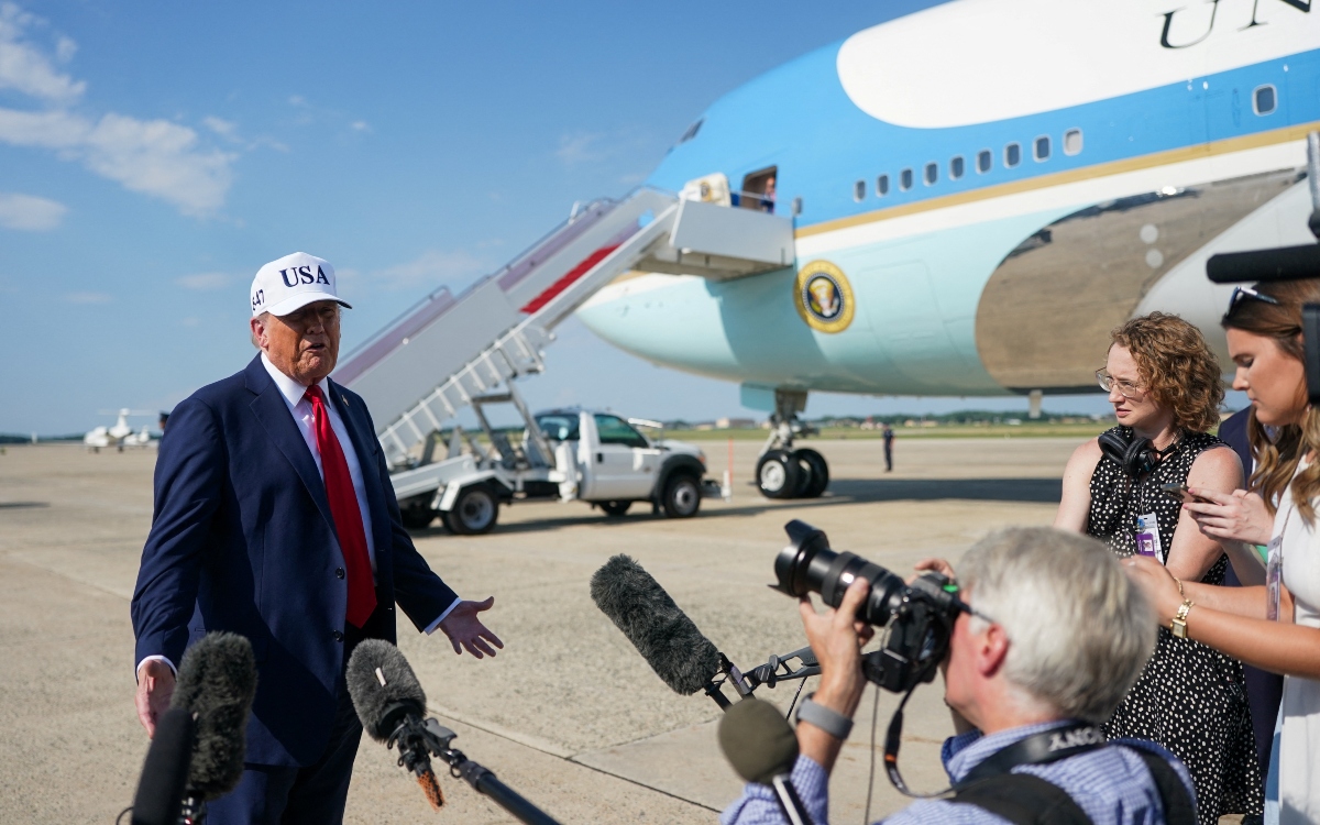 No hubo 'ningún progreso' sobre Ucrania en última llamada con Putin: Trump