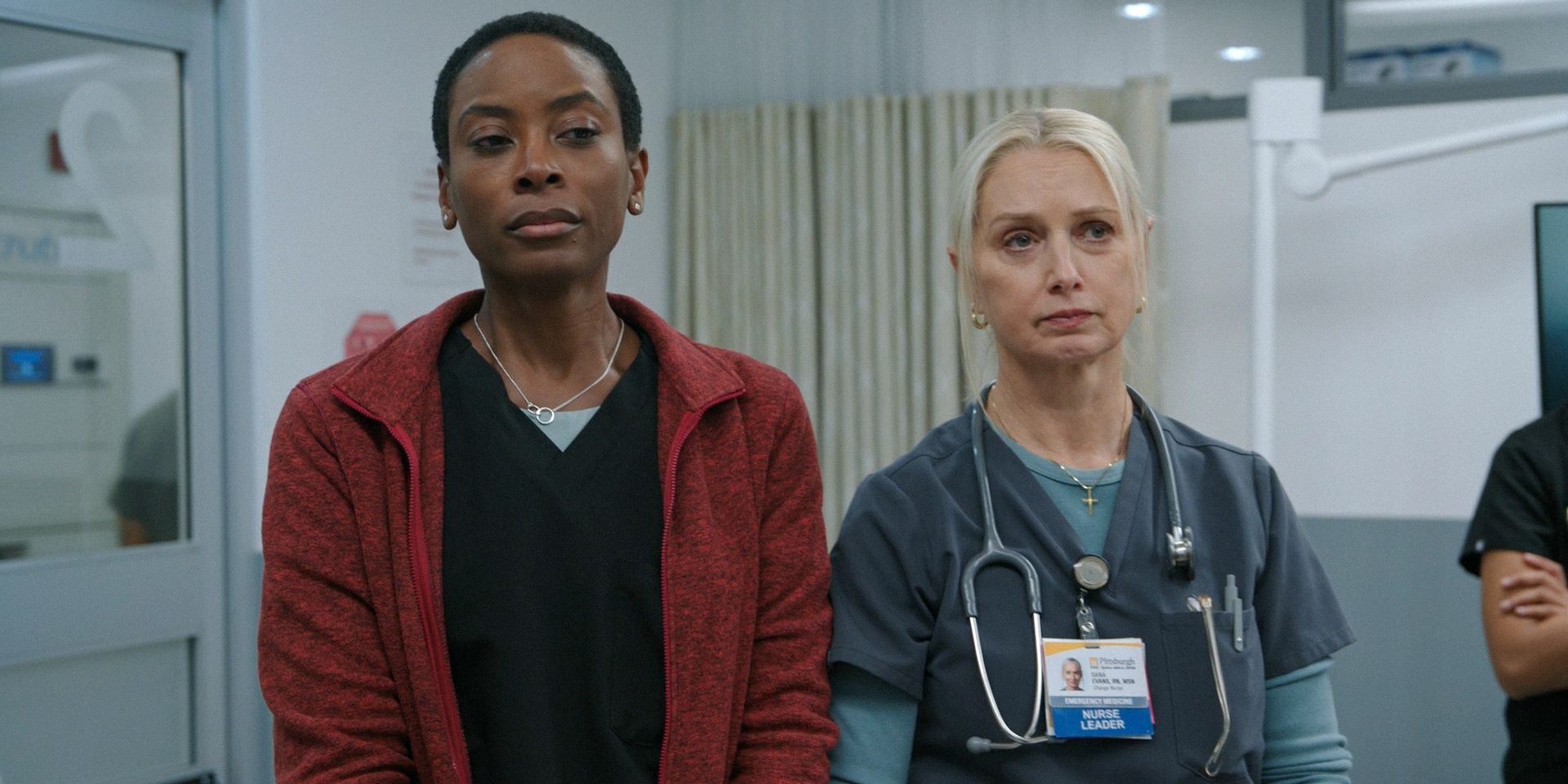 Noah Wyle explica la favorita de los fanáticos de la salida de la temporada 2 del personaje de Pitt: "Todos nos divierte la especulación"