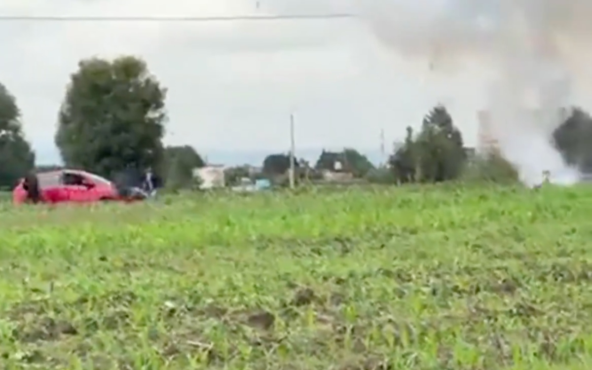 Reportan dos explosiones tras hallazgo de restos humanos en Coronango, Puebla