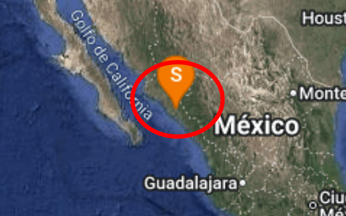 Se registra sismo con epicentro en Culiacán