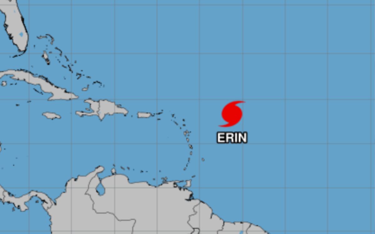 'Erin' ya es huracán y apunta a categoría mayor el fin de semana
