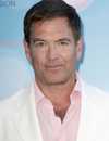 Moldada de la cabeza de Michael Weatherly en la fiesta de la Serie de TV durante el 63º Festival de Televisión de Monte-Carlo.