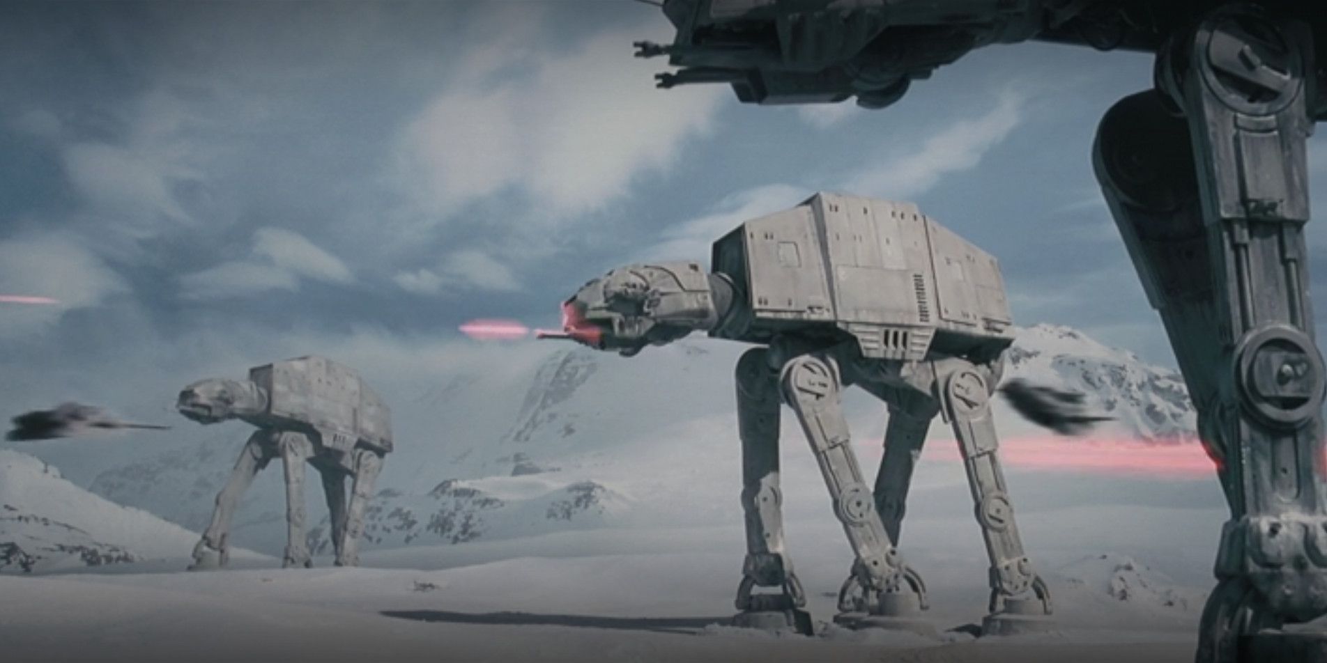 Star Wars construyó un caminante imperial de tamaño natural para el mandaloriano y el grogu