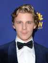Atiendo a la cabeza de Daniel Webber en los australianos de 2018 en los premios de cine