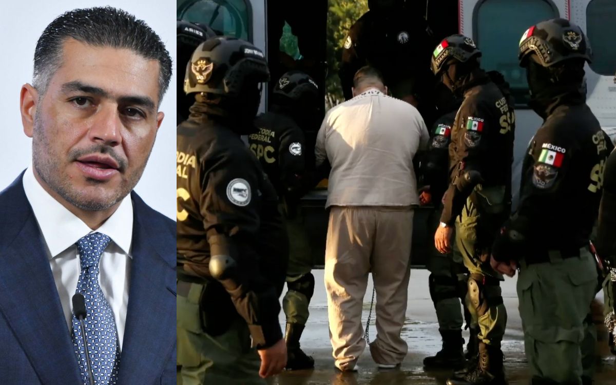 Harfuch explica por qué México envió 26 presos a Estados Unidos