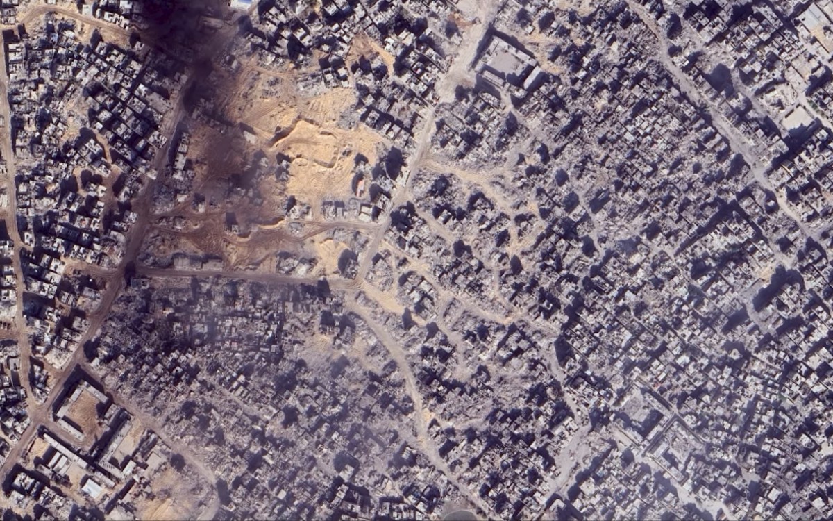 Imágenes de satélite comprueban la aniquilación de Gaza: Médicos Sin Frontera