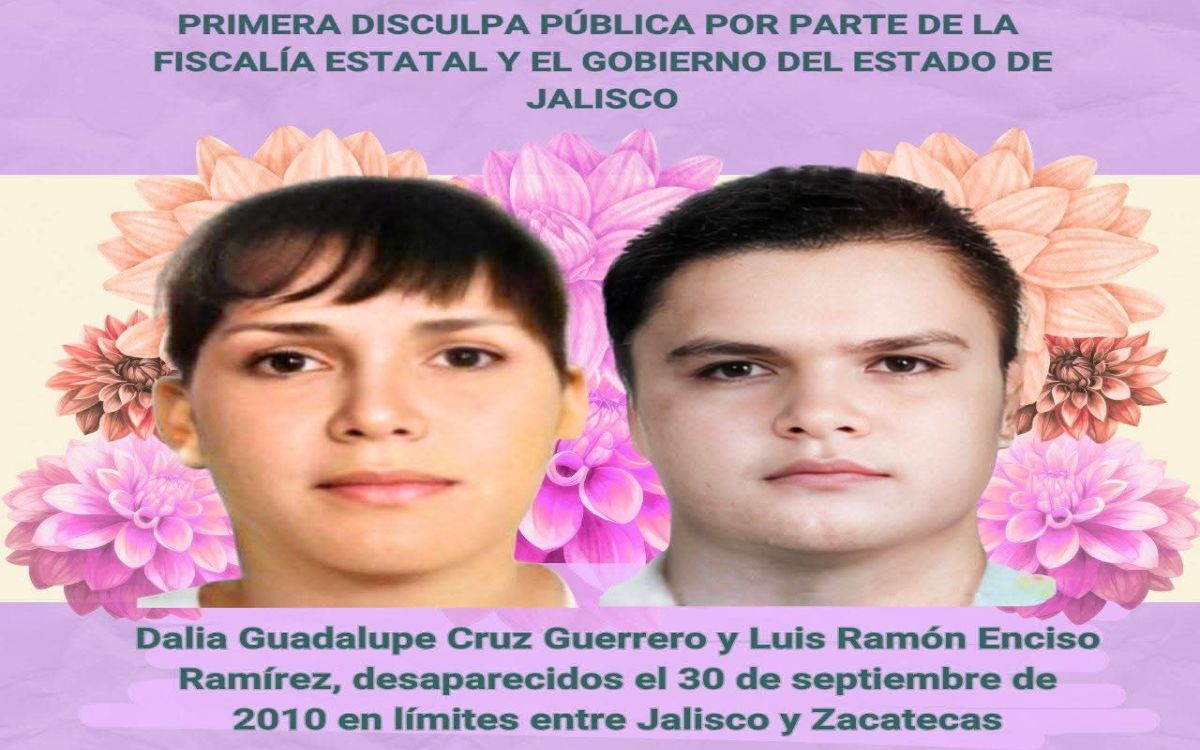 Jalisco ofrecerá histórica primer disculpa pública por desaparición de personas