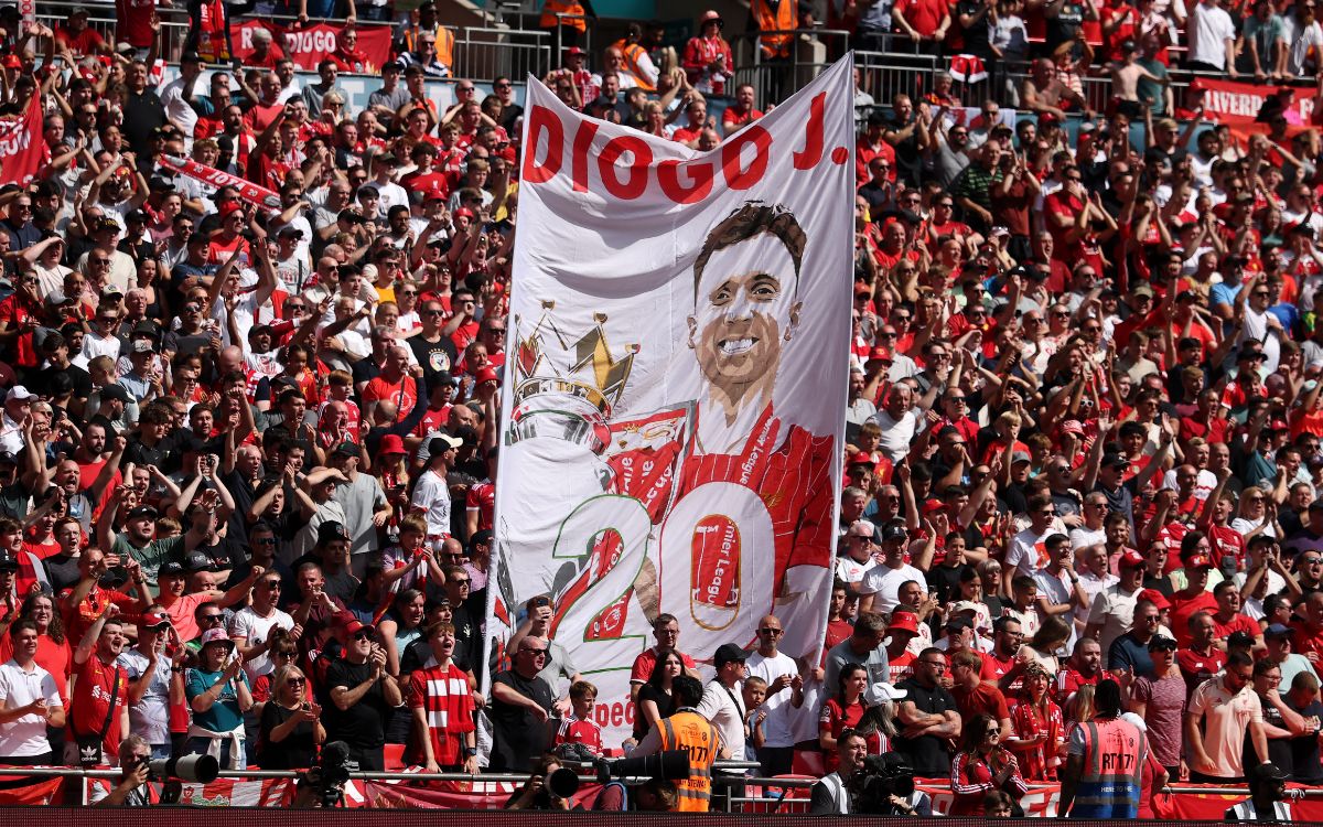 La Premier League rendirá homenaje a Diogo Jota con minuto de silencio en la primera jornada