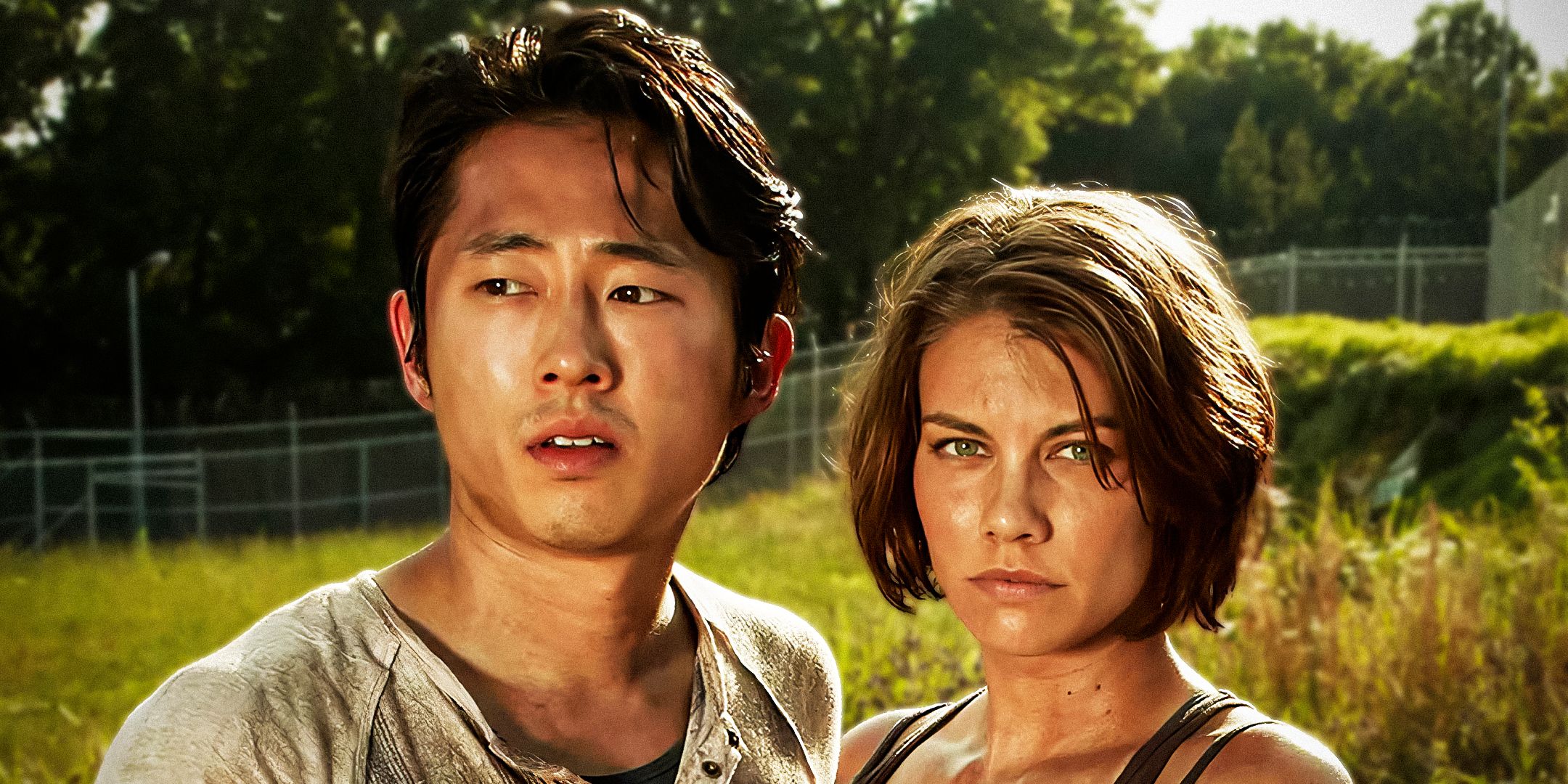 Lauren Cohan de The Walking Dead dudaba sobre un momento de Maggie y Glenn: “Era un momento extraño”