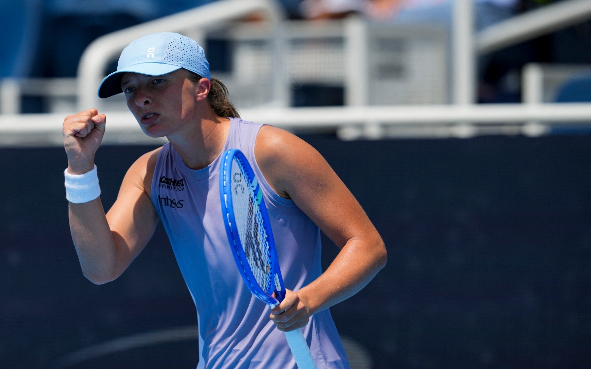 Swiatek disputará su primera final en el Abierto de Cincinnati | Video