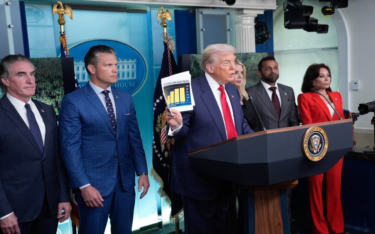 Y ahora saldrá Trump a patrullar las calles de Washignton DC | Video