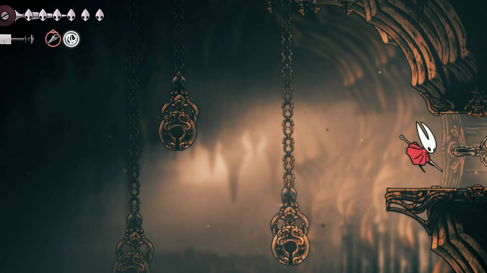 Caballero Hollow: Silksong - Guía de mapa de Coral Chambers