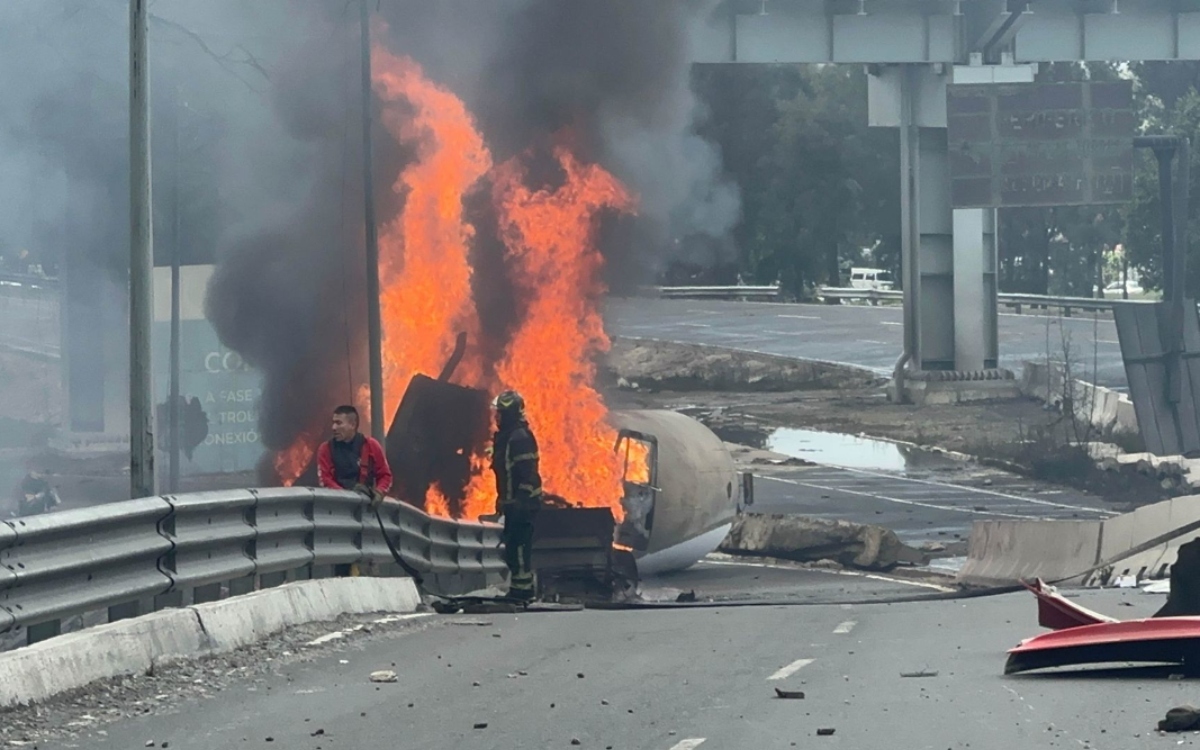 Confirma Brugada 3 fallecidos tras explosión de pipa en Santa Martha